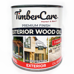 TimberCare Exterior Wood Oil Защитное колеруемое масло для наружных работ. Два в одном .