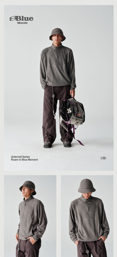 Свитшот Nothomme BlueMonte Primaloft серый