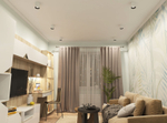 DK3090-WB+WH Светильник накладной IP 20, 10 Вт, GU5.3, LED, бело-черный/белый, пластик