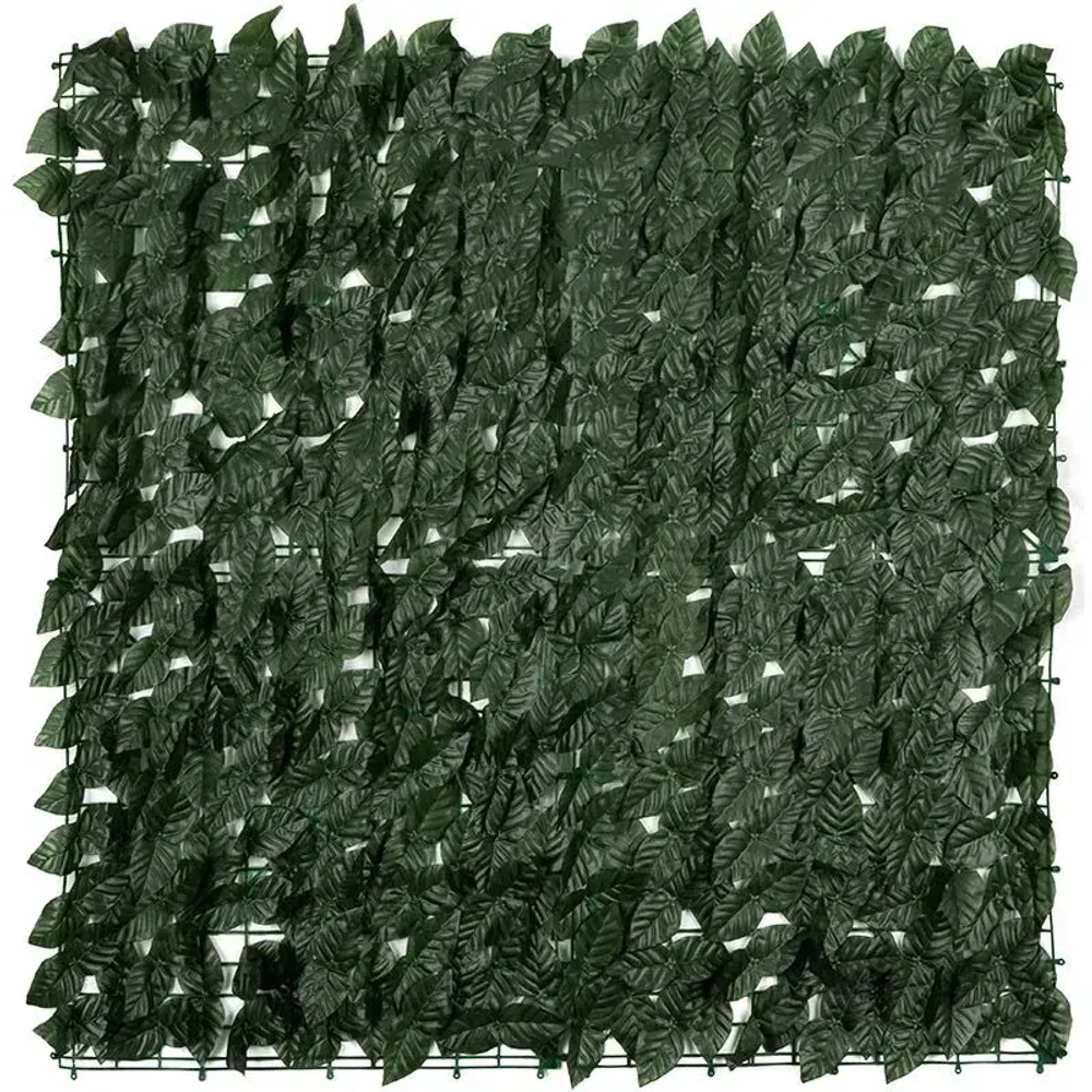 Сетка для декорирования забора Листья 1*1 м