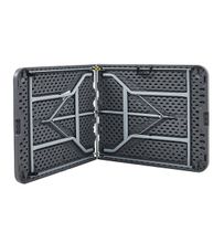 Стол-книжка пластиковый разборный серый