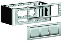 Вертикальное расширение напольной башенки BUS, серое