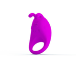 Эрекционное виброкольцо Rabbit Vibrator с клиторальной стимуляцией