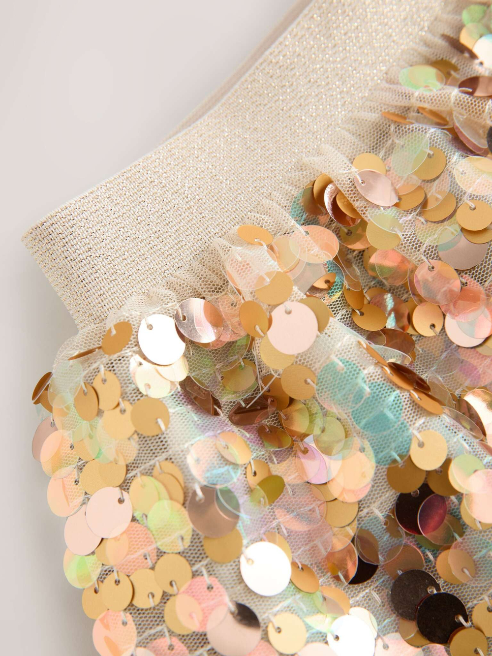 Юбка для девочки Next E35-618, Золотой