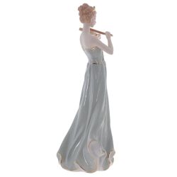 GAEM Фигурка декоративная "Девушка со скрипкой", L18,5 W11,5 H34 см