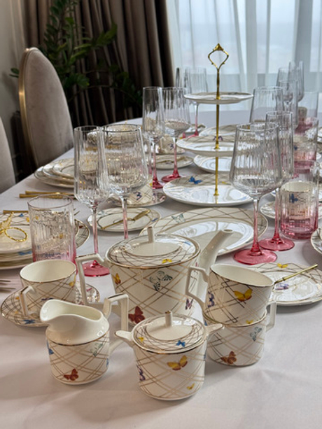 Чайник заварочный First Lady Танец бабочек