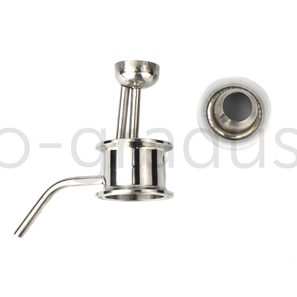 Узел отбора с чашкой под диоптр и направляющим конусом , кламп 2 дюйма