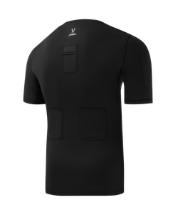 Футболка компрессионная судейская PerFormDRY Referee Baselayer Tee SS, черный