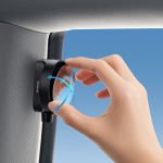 Автомобильное зеркало + молоток Baseus SafeRide Series Backseat Rearview Mirror