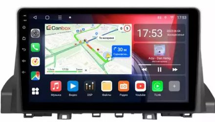 Магнитола для Москвич 3 и JAC JS4 2022-2024 - Canbox 9-003 Qled, Android 10, ТОП процессор, SIM-слот