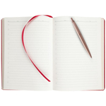 Подарочный набор: Jotter XL SE20 Monochrome в подарочной упаковке, цвет: Pink Gold, стержень Mblue и Ежедневник недатированный красный