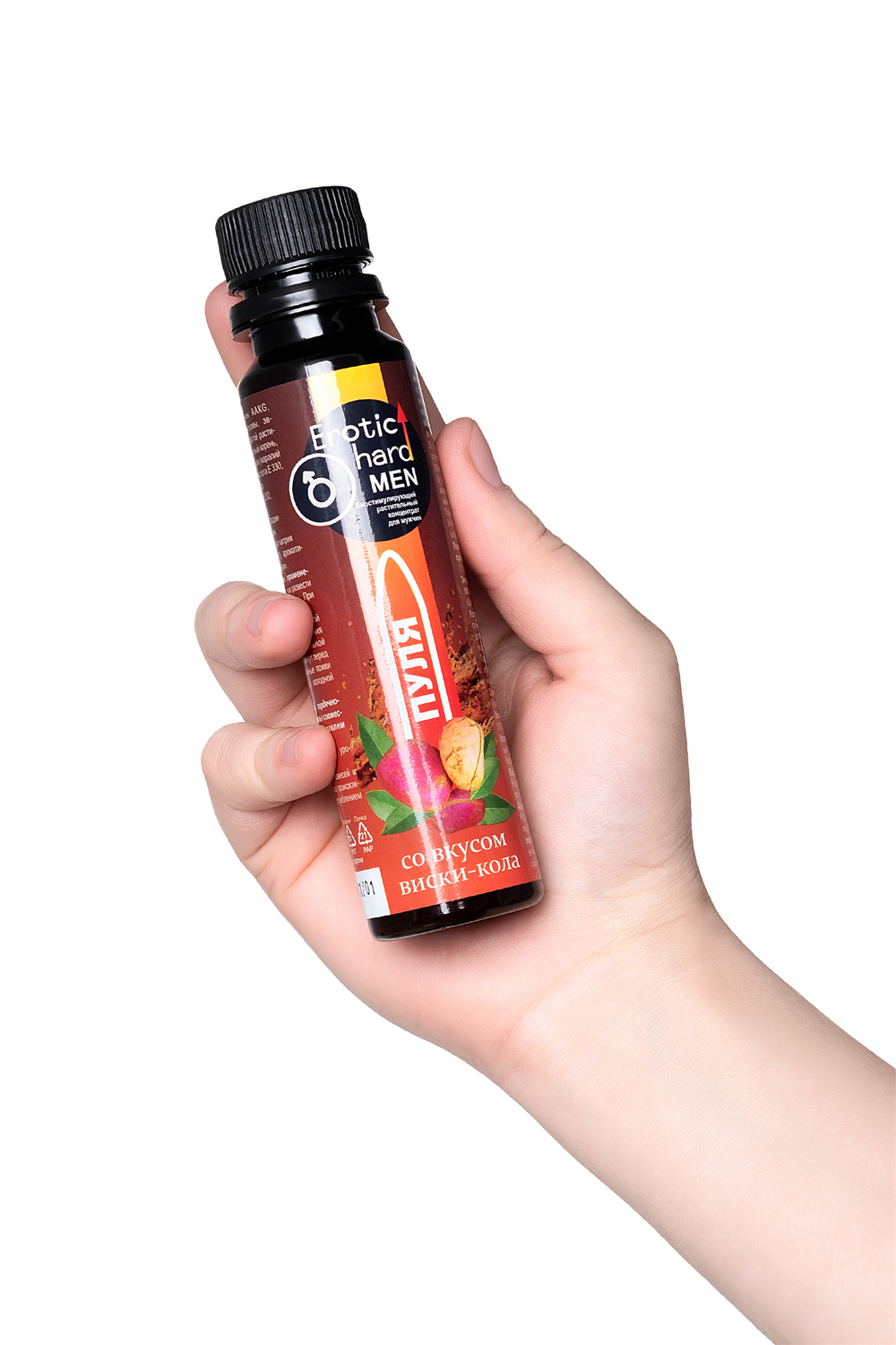 Мужской возбудитель биоконцентрат со вкусом виски-кола 100 мл