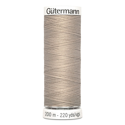 01 Нить Sew-All 100/200 м для всех материалов, 100% полиэстер Gutermann 748277 (131 св.бежево-зеленый)
