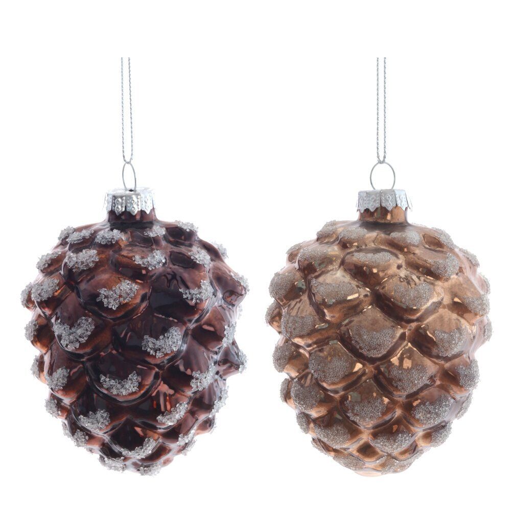 GAEM Украшение новогоднее "Шишка", L7 W7 H10 см, 2в.