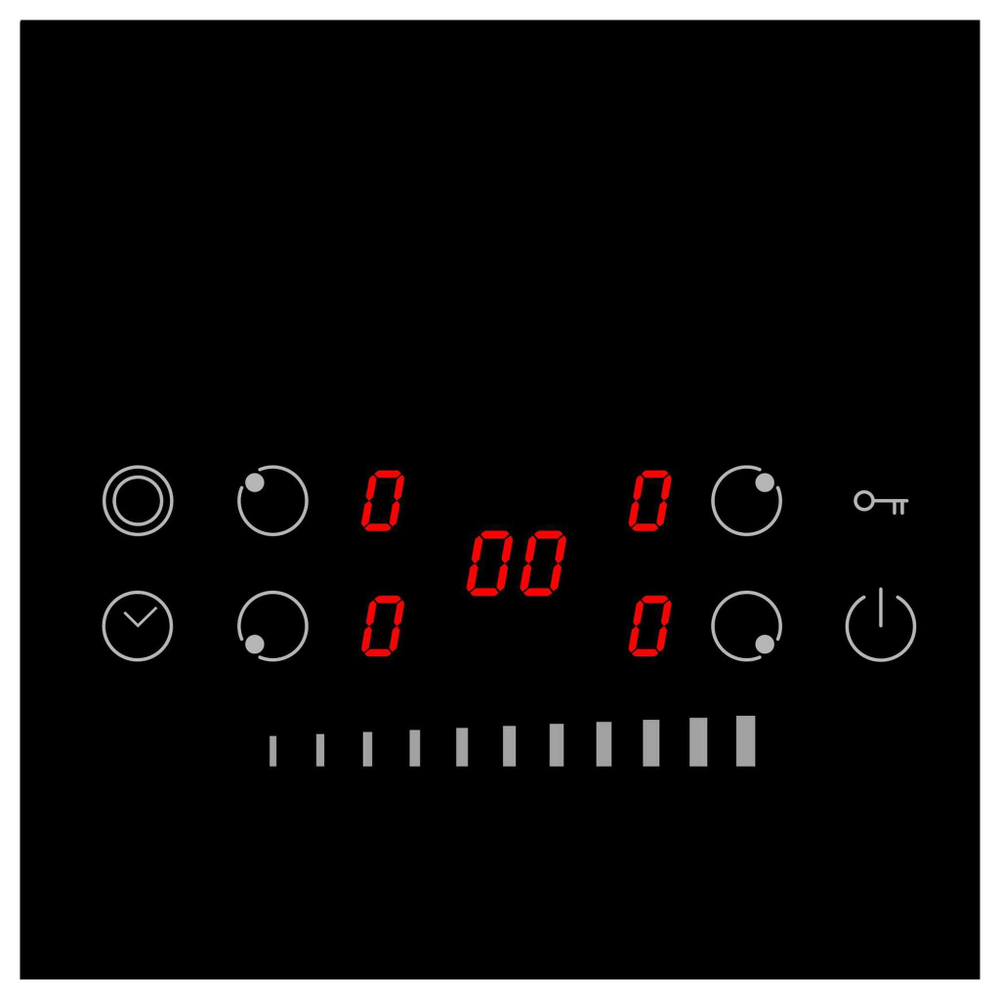 Электрическая варочная панель Korting HK 62550 B фото 3