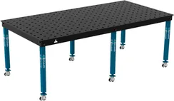 Сварочный стол GPPH BASIC 2400×1200 на колесах
