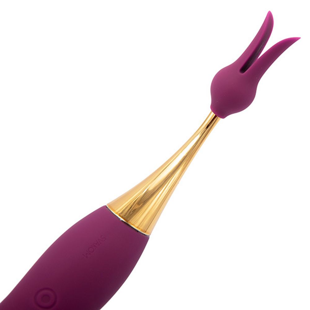 Клиторальный стимулятор со сменными насадками Svakom Beatrice S137B