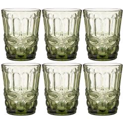 НАБОР СТАКАНОВ "СЕРПЕНТИНА" ИЗ 6ШТ. СЕРИЯ "MUZA COLOR" 270МЛ. / В=10 СМ (КОР=6НАБ.)