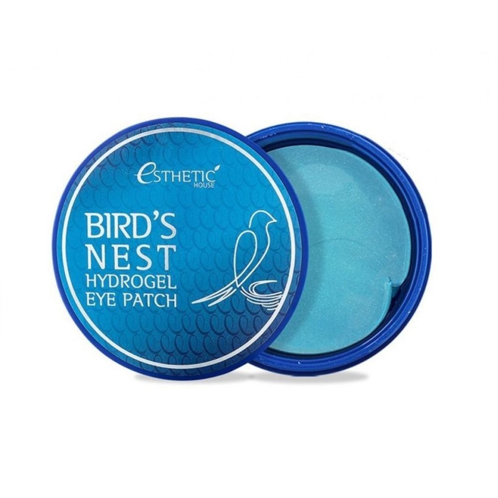 Гидрогелевые патчи с экстрактом ласточкиного гнезда Esthetic House Birds Nest Hydrogel Eye Patch