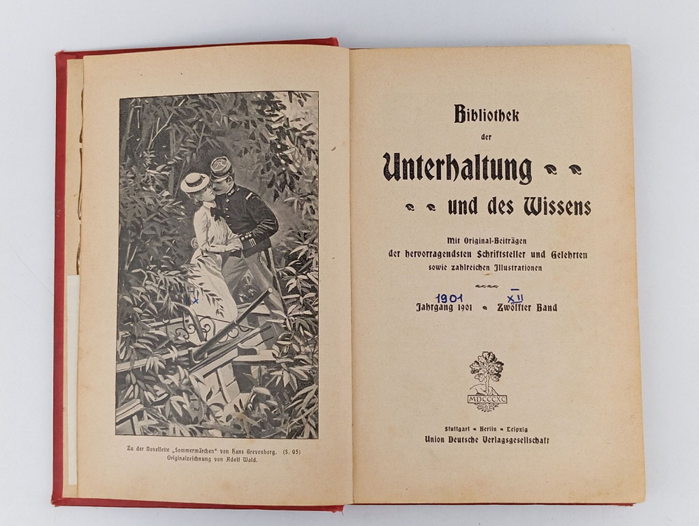 Bibliothek der Unterhaltung und des Wissens. Jahrgang 1901. XII Band