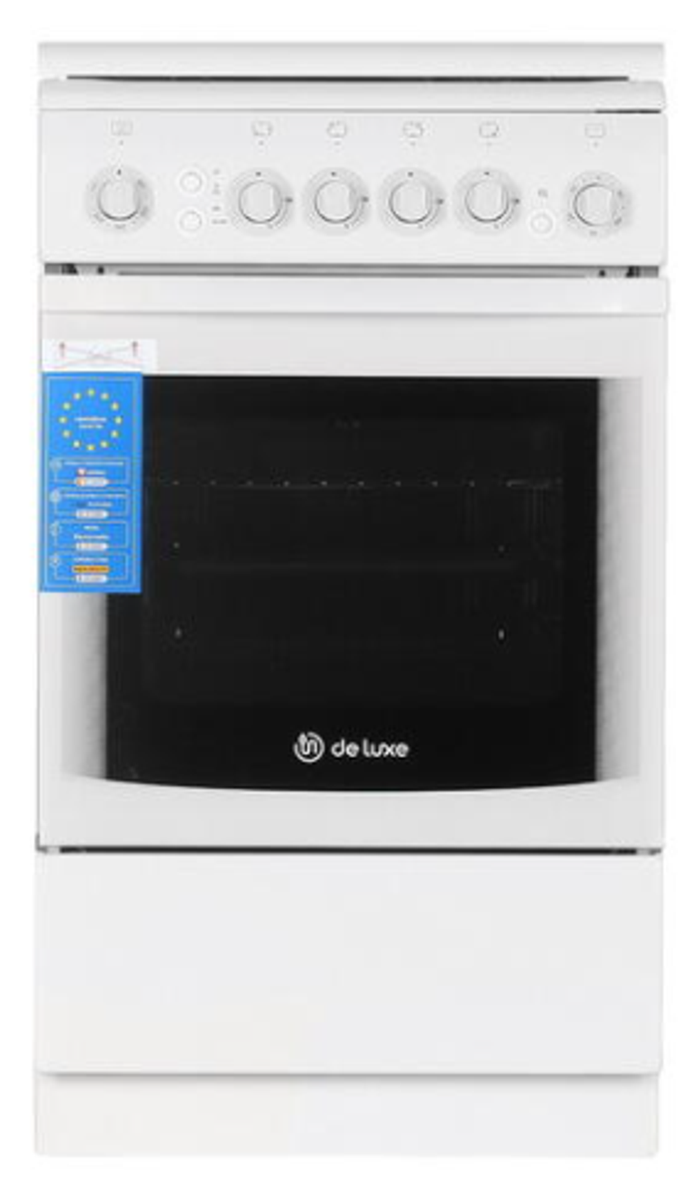 Плита газовая DE LUXE 506040.11г (кр) ЧР белая