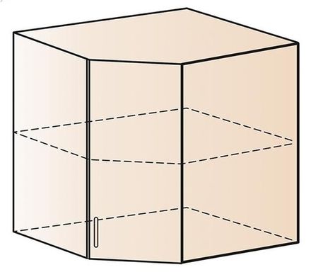 Прага (Сурская мебель) Шкаф угловой