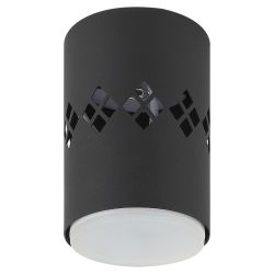 Светильник настенно-потолочный спот ЭРА OL10 LD GX53 BK черный, подсветка 1 W