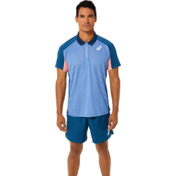 Мужское теннисное поло ASICS Match Polo Men - Blue