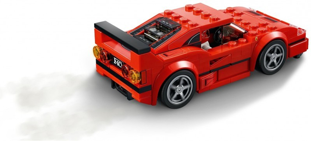 LEGO Speed Champions: Автомобиль Ferrari F40 Competizione 75890 — Ferrari F40 Competizione — Лего Спид чампионс Чемпионы скорости