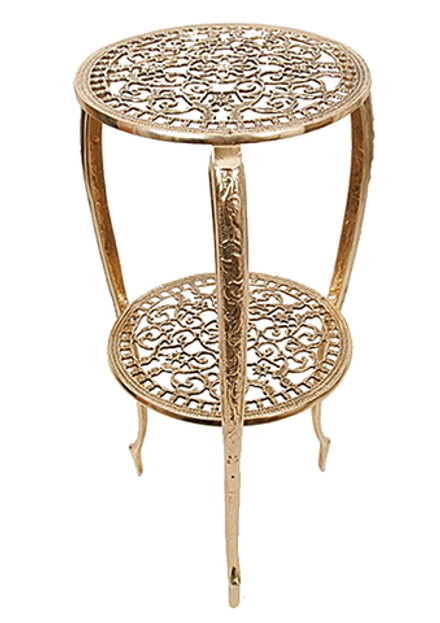 Bello De Bronze Столик для телефона, золото