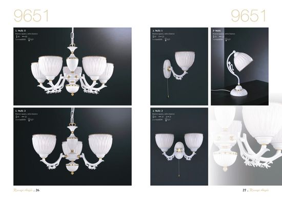 Подвесная люстра Reccagni Angelo L.9651/5