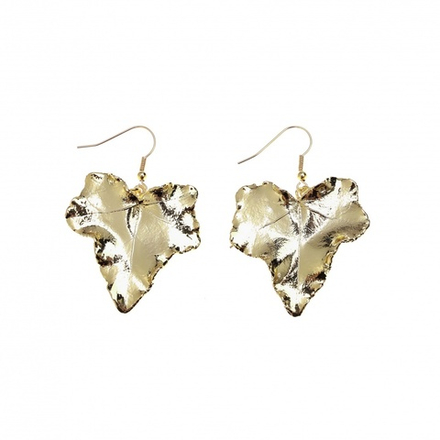 Серьги листья Ester Bijoux Плющ SK103GC- G BR