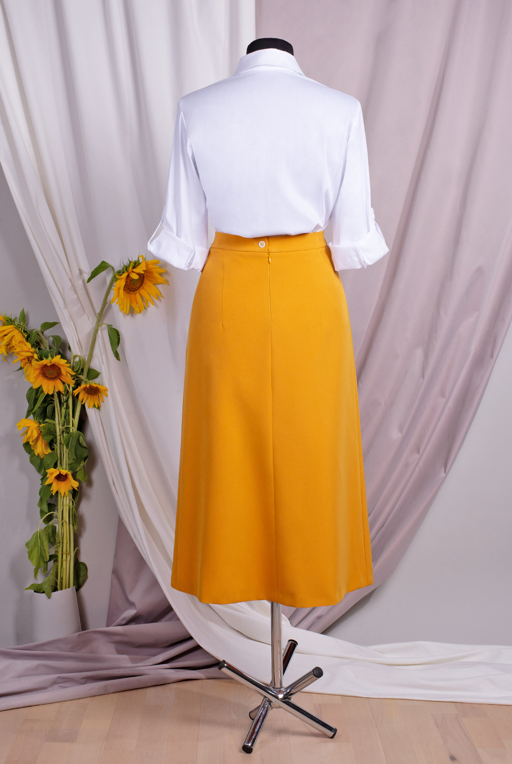 Блузка 1638А, белый #57Б091638А