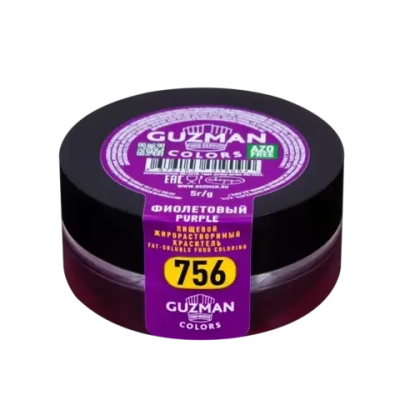 Фиолетовый -жирорастворимый краситель GUZMAN -5г