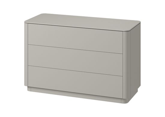 Комод Tammi 3 ящика ширина 120 см (серо-бежевый)