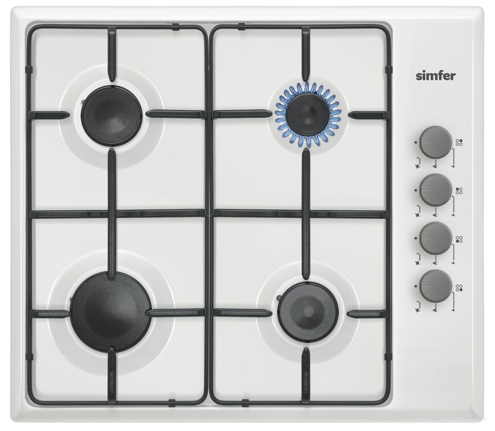 Варочная поверхность газовая Simfer H60Q40W411