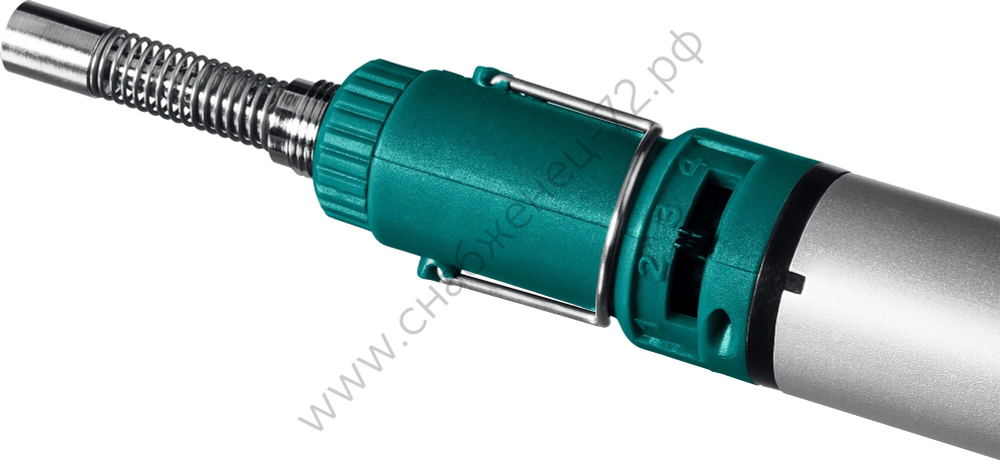 KRAFTOOL SolderGas 70B 30-70Вт 1300°С горелка, фен, набор 8-в-1, Газовый паяльник (55504-H8)