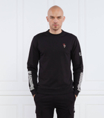 Худи EA7 - черный(3RPM06 PJLIZ)