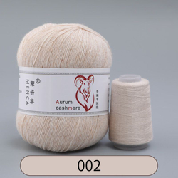 Пряжа Aurum Cashmere (кашемир) 50гр/310м(+-10м), 1 моток, цвет 02