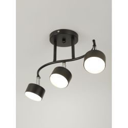Светильник настенно-потолочный спот Rivoli Vanessa 7074-703 3хGX53 15 Вт поворотный | Споты-Подсветки