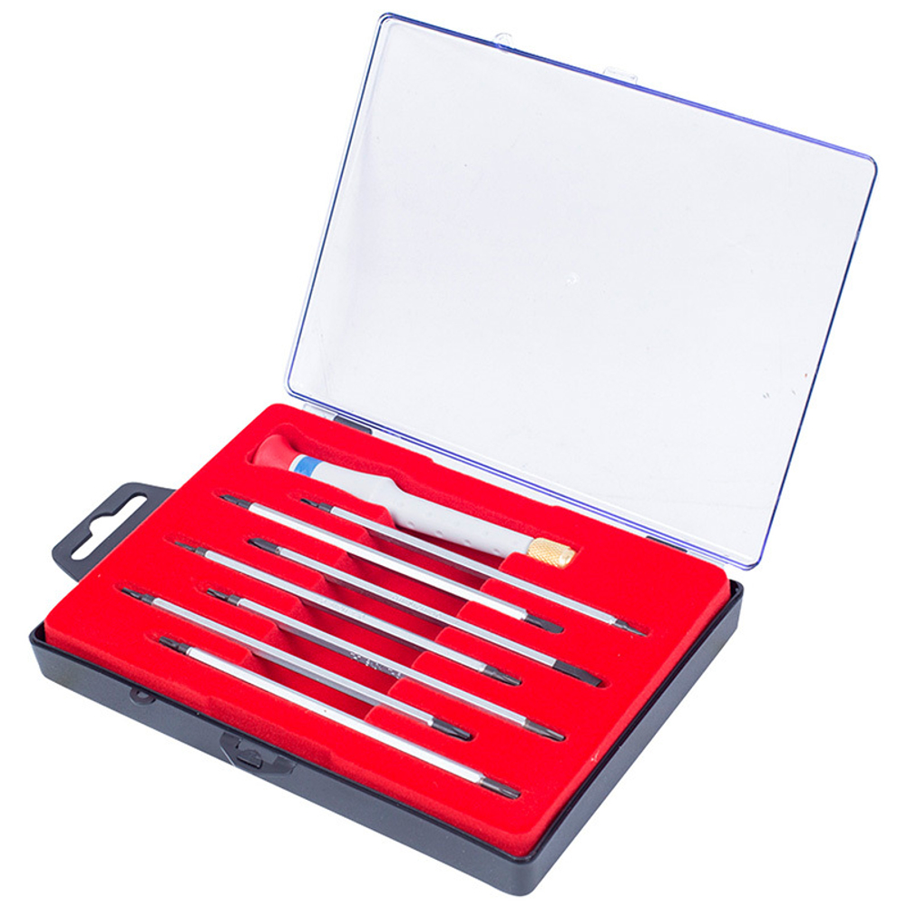 Набор прецизионных отверток (PH, SL, TORX) 8 предметов KING TONY 32607MR