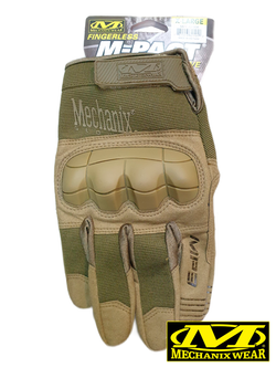 Перчатки полнопалые Mechanix M-Pact 3 (реплика). Койот