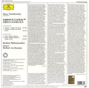 Berlin Philharmonic, Herbert von Karajan / Tschaikowsky: Symphonie Nr. 5 (LP)