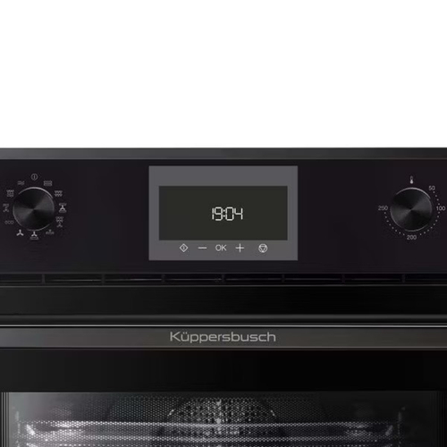Компактный духовой шкаф с микроволнами Kuppersbusch CBM 6330.0 S2 Black Chrome