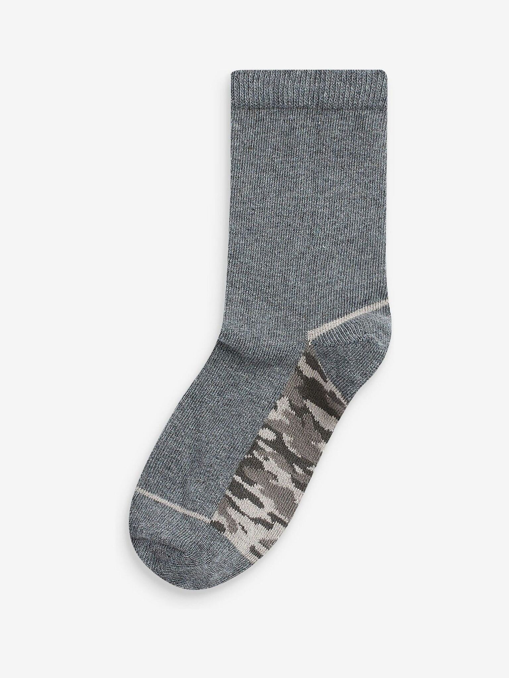 Носки хлопковые для мальчика Next 907-049, 7 шт., Серый