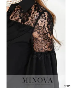 Рубашка 1064-черный Minova