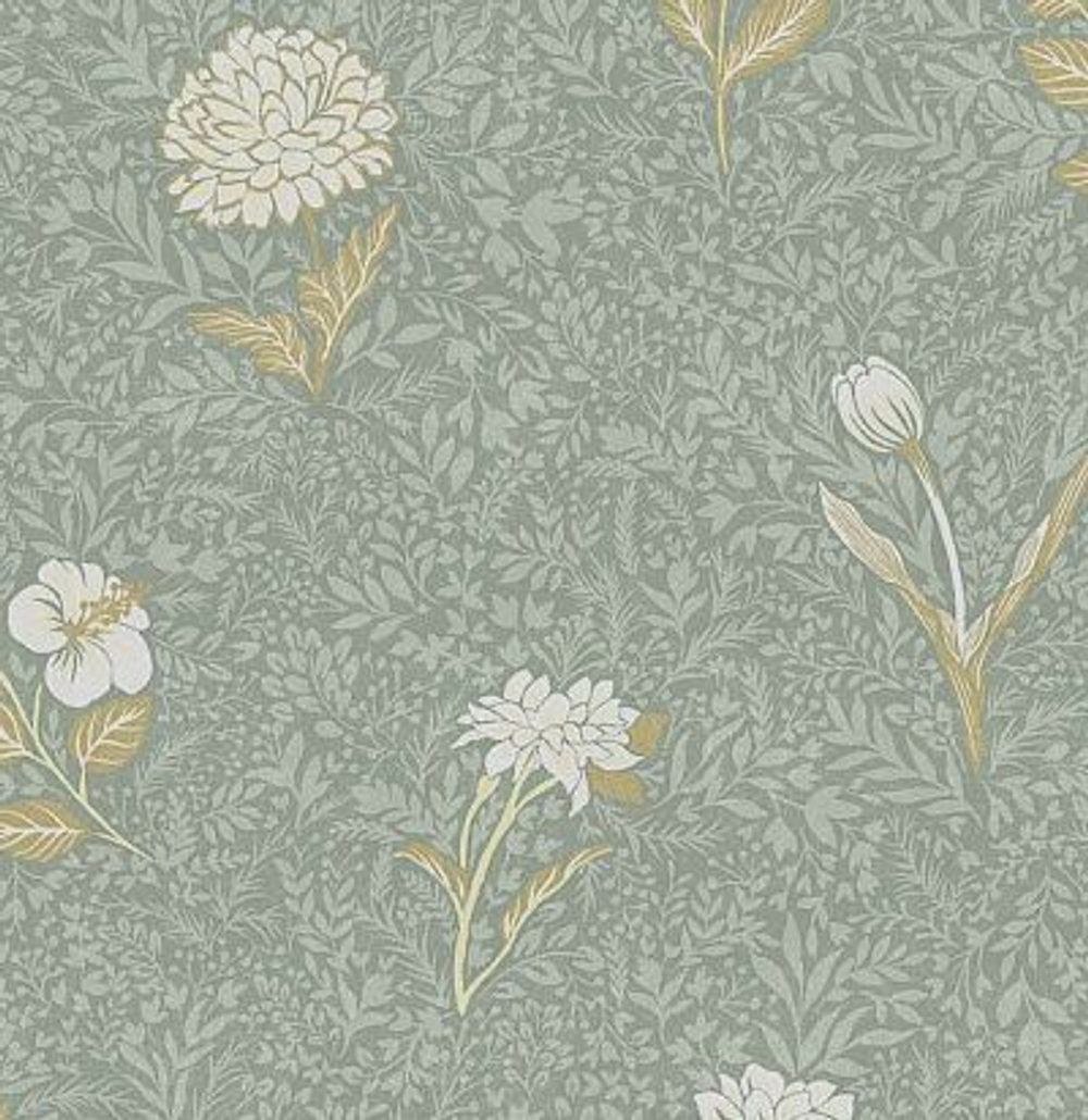 Цветочный дизайн - комбинация крупных и мелких растений.