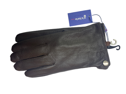 Перчатки. Мужские. Материал верха: Кожа оленя. Подклад: Трикотаж-шерсть. 5 шт в упаковке.