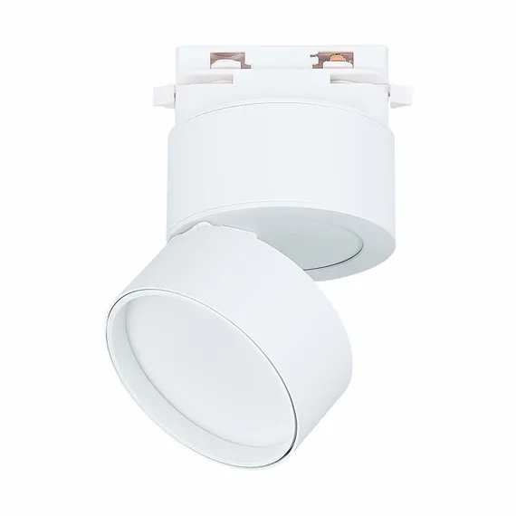 ST651.536.09 Св-к трек. Белый LED 1*9W 3000K 720Lm Ra>90 120° IP20 D85xH122 170-240VV БЭЙС