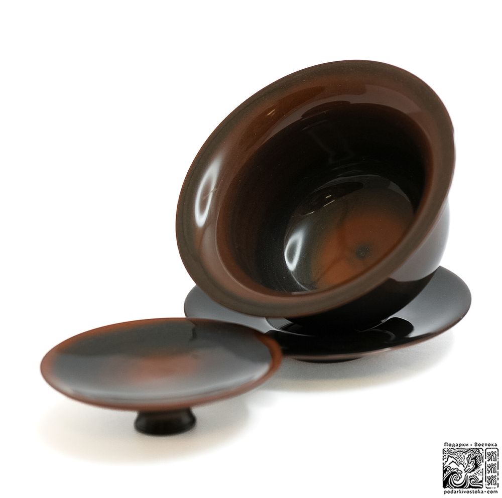 Цзяньшуйская гайвань ручной работы, авторская коллекция "Подарков Востока", 90мл